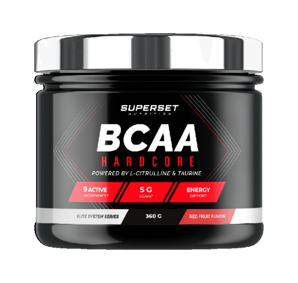 BCAA HARDCORE – Goût Fruits Rouges