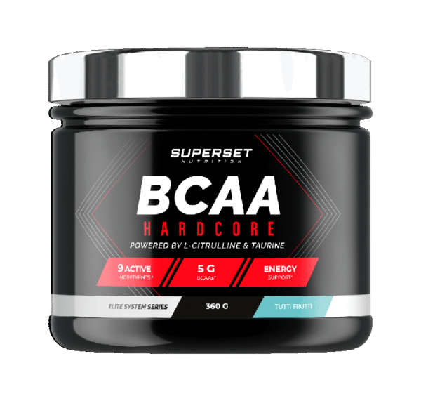 BCAA HARDCORE – Goût Tutti Frutti