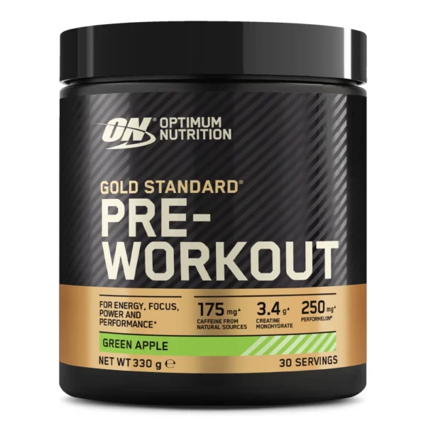 Gold Standard Pre-Workout – Goût Pomme verte
