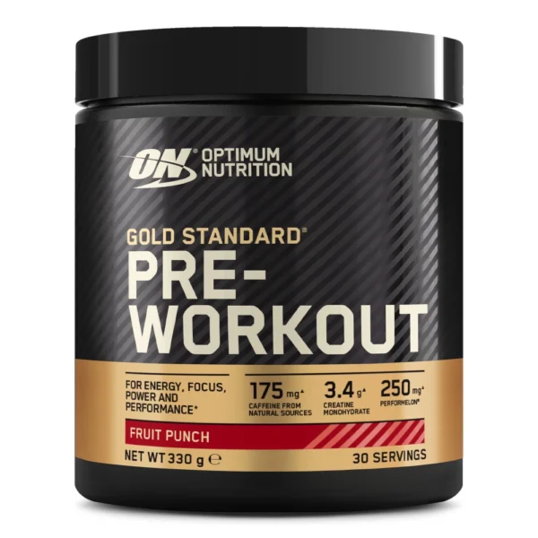 Gold Standard Pre-Workout – Goût Punch aux fruits