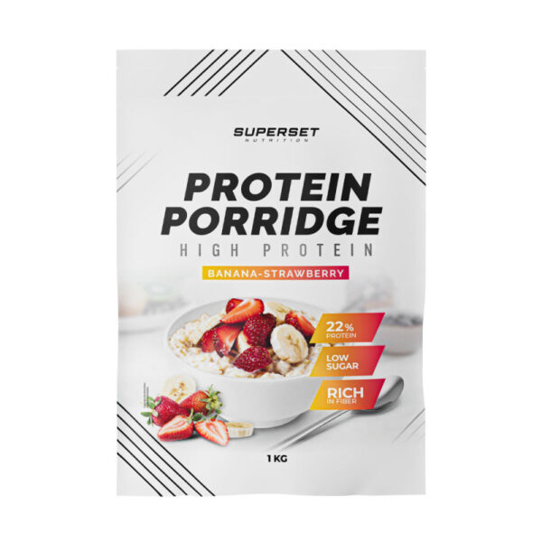 PROTEIN PORRIDGE – Goût Fraise Banane