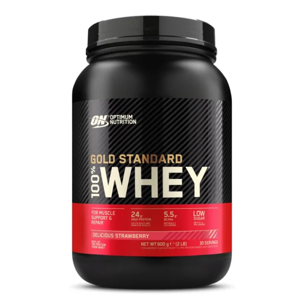 Gold Standard 100% Whey – Goût Fraise