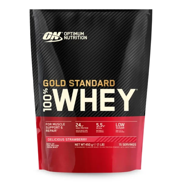 Gold Standard 100% Whey – Goût Fraise