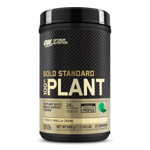 Gold Standard 100% Plant – Goût French vanilla cream