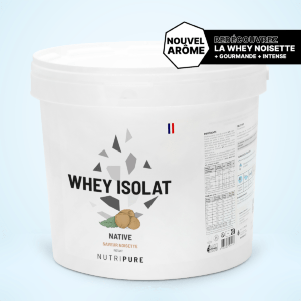 Whey Isolate – Goût Noisette