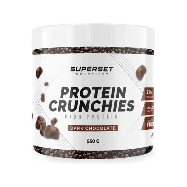 Protein Crunchies – Goût Chocolat noir