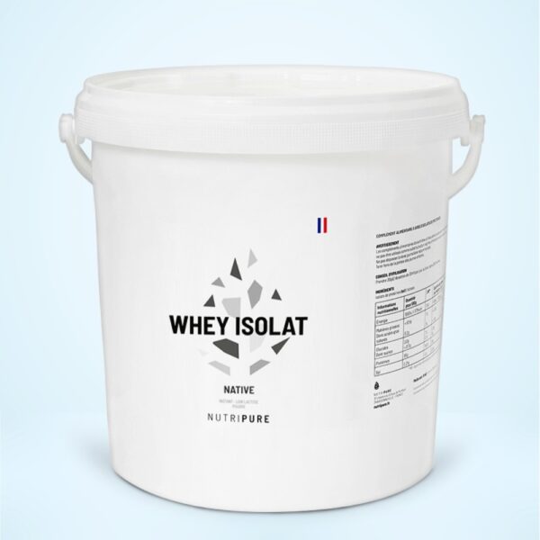Whey Isolate native – Goût neutre