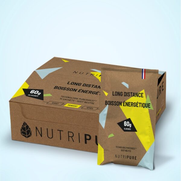 Boisson énergétique 60g Long Distance – Goût Neutre