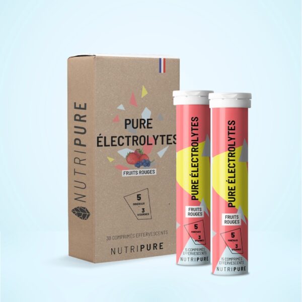 Pastilles Hydratation – Electrolytes – Goût Fruits rouges