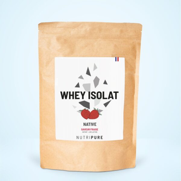 Whey Isolate – Goût fraise